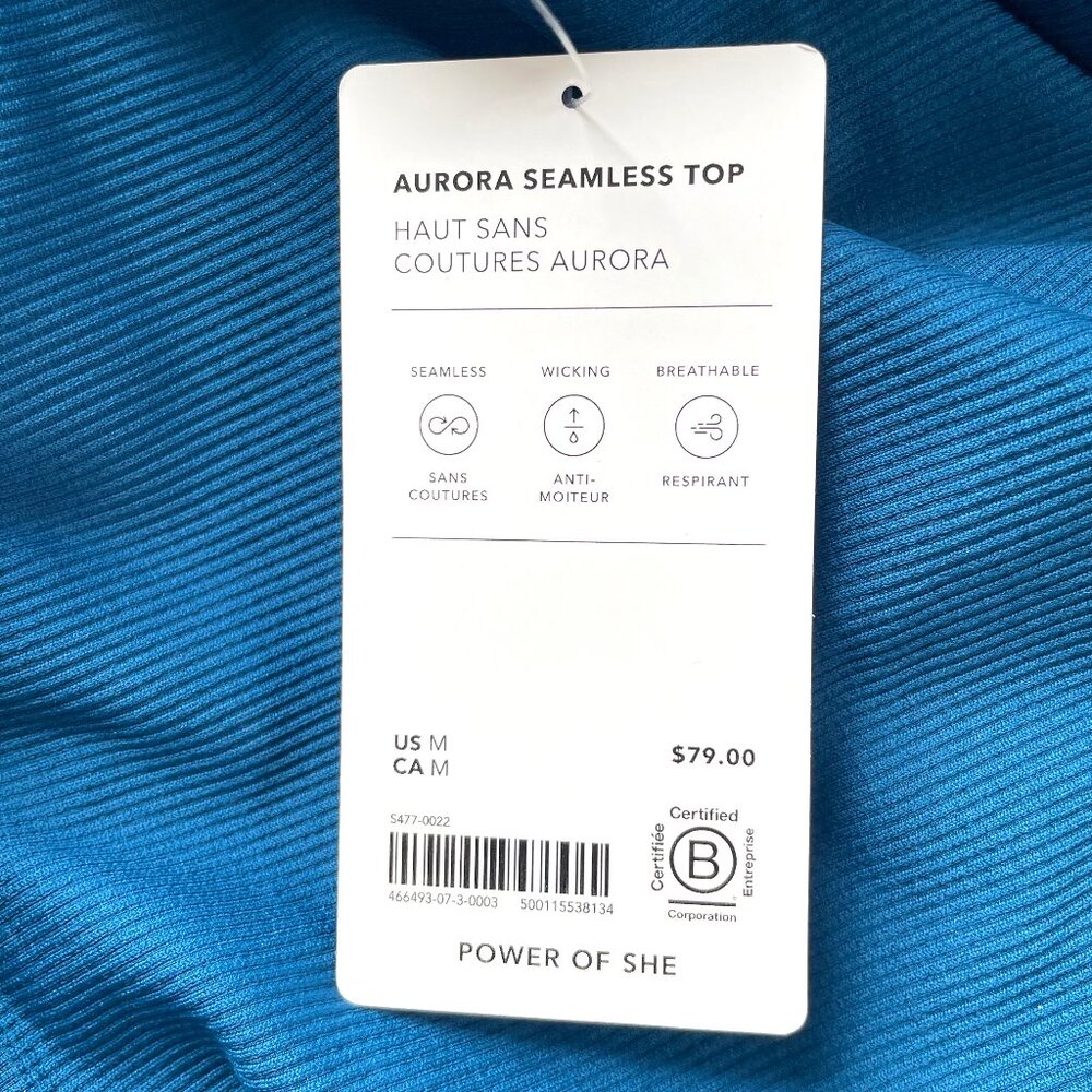 NWT Athleta Aurora Seamless Top - Picture 12 of 14